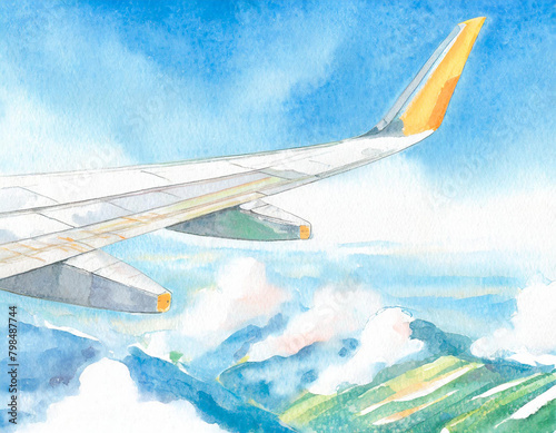 airplane illustration