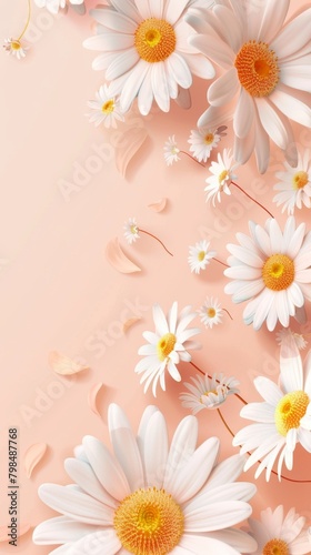 Beauty daisy flower summer spring blossom plant