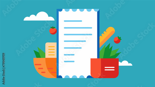 A grocery receipt with a long list of items and a total that is shockingly higher than expected.