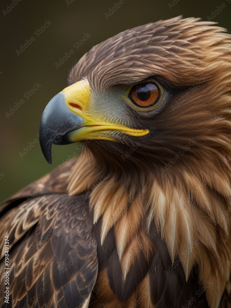 Fototapeta premium professional photography of golden eagle
