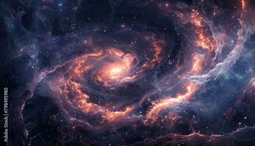 Cosmic Phenomenon, Highlight the awe-inspiring events and phenomena that occur in the cosmos photo