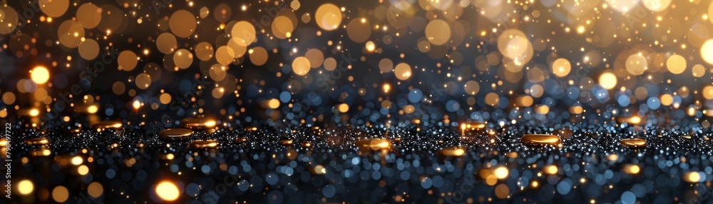 Wishing you a joyous start to the new year with the golden number 2023 on a sparkling black card Wishing you a joyous start to the new year with the golden number 2023 on a sparkling black card