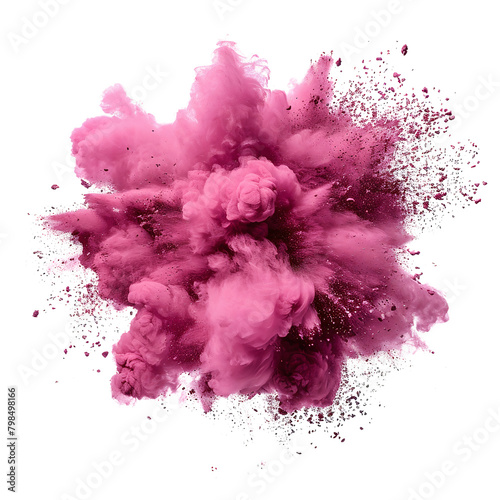 Sensational Powder Eruption Art, THE COLORED POWDERS EXPLODED-PNG Vector Graphics.