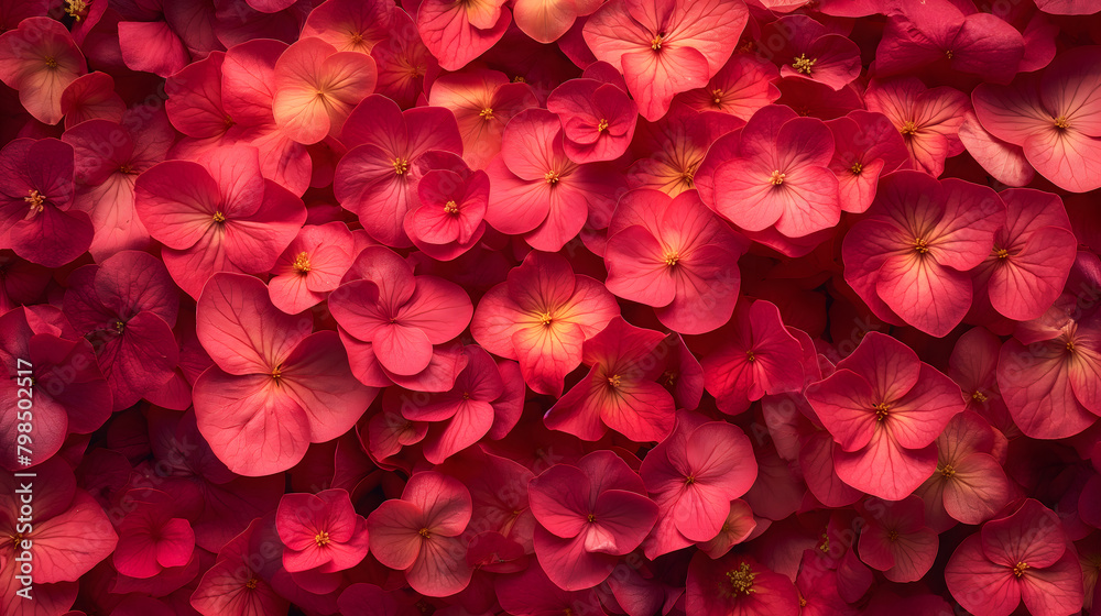 Vibrant Assortment of Red and Pink Blooms in a Lush Floral Arrangement Vibrant Assortment of Red and Pink Blooms in a Lush Floral Arrangement