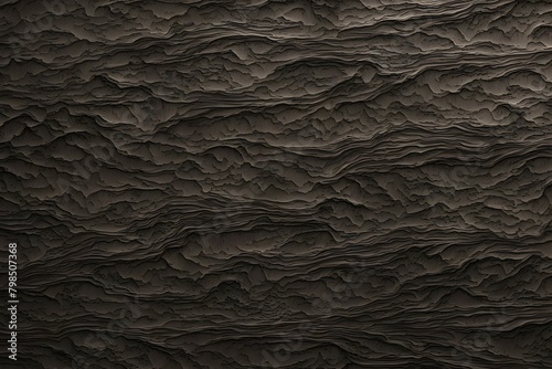 A close up of a rocky surface with a dark brown color