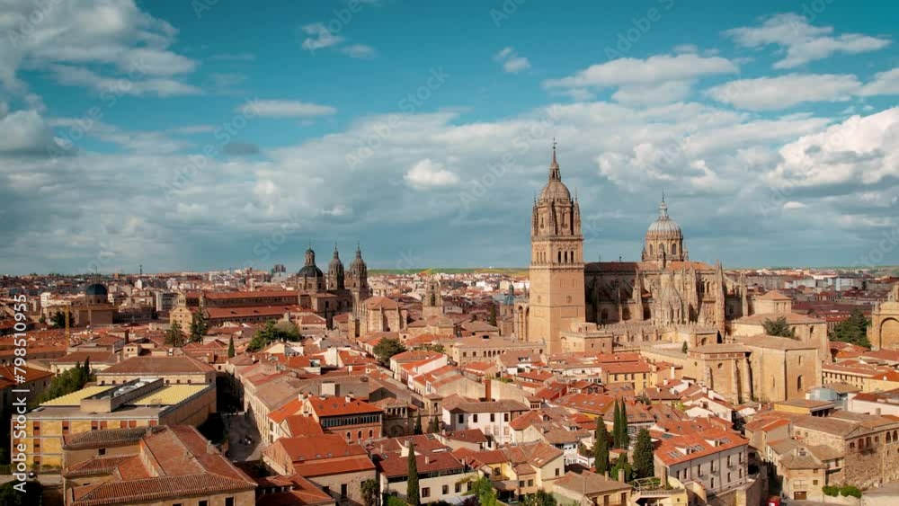 Aerial panorama of Salamanca, Spain Aerial panorama of Salamanca, Spain