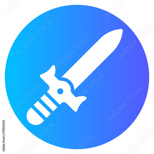 dagger gradient icon
