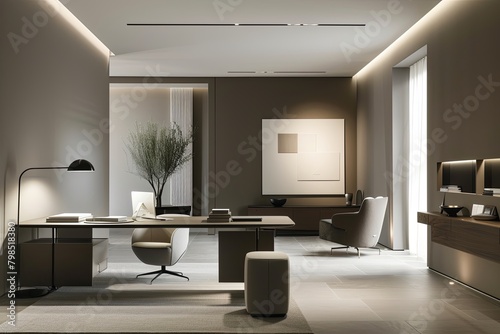 Corporate Spaces with Neutral Tones: Lighting Solutions Setting a New Trend © Michael