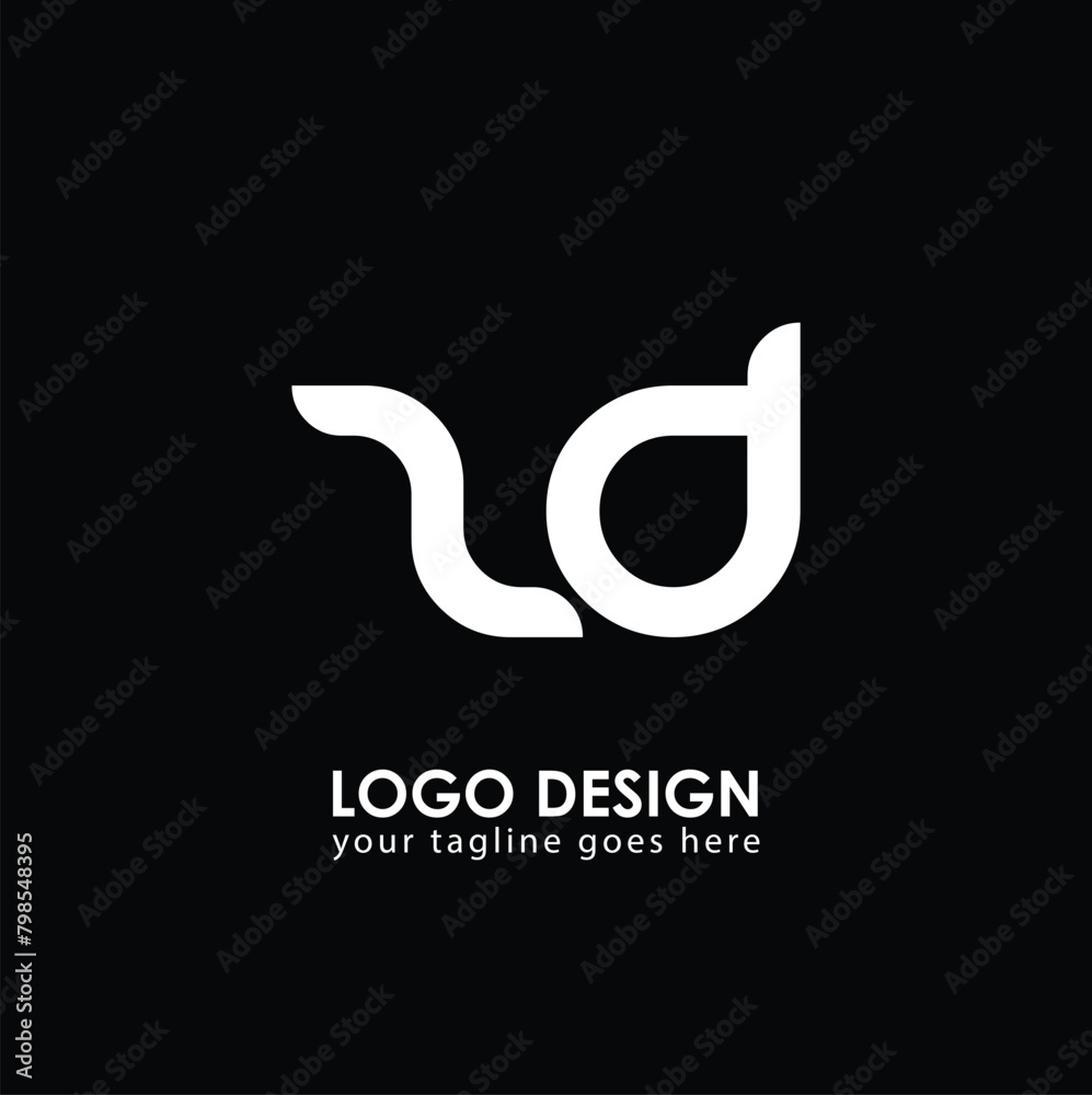 ZD ZD Logo Design, Creative Minimal Letter ZD ZD Monogram ZD ZD Logo Design, Creative Minimal Letter ZD ZD Monogram