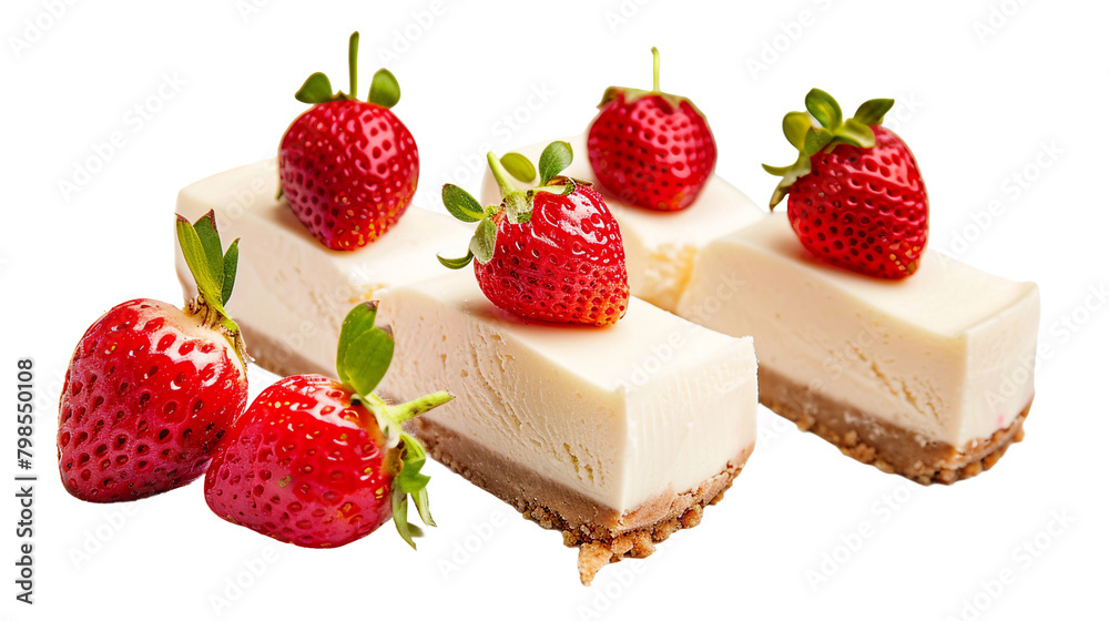 Delicious Strawberry Cheesecake Slice on transperant background - Tempting Dessert for Any Occasion, Indulge in Gourmet Treats Today Delicious Strawberry Cheesecake Slice on transperant background - Tempting Dessert for Any Occasion, Indulge in Gourmet Treats Today