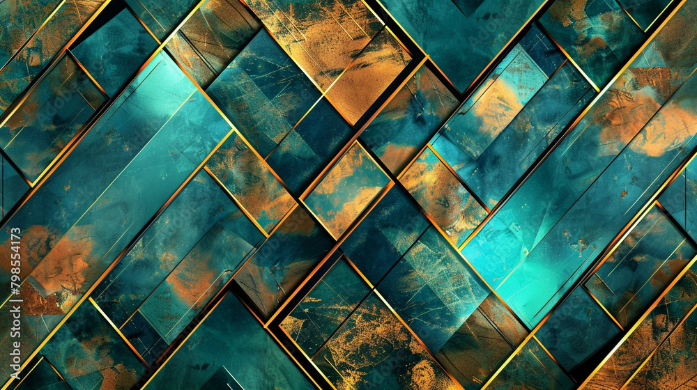 Technological Geometric Vector in Slate Gray and Electric Blue. Technological Geometric Vector in Slate Gray and Electric Blue.