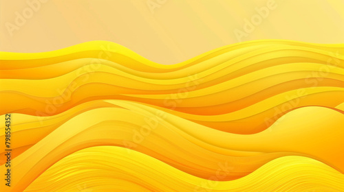 High Definition Warm Yellow Minimal Wave Vector Background.