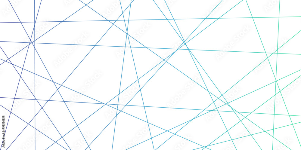 Seamless luxury geometric premium blue random chaotic lines on transparent background. Luxury banner presentation blue line vector, illustration.