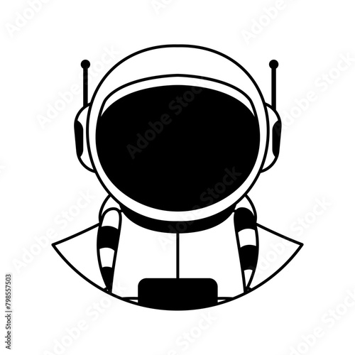 astronaut vector icon
