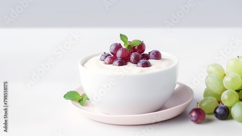 yogurt with berries