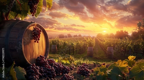 The wine industry encompasses the intricate process of grape cultivation, harvesting, fermentation, culminating in the production of exquisite wines that reflect the unique terroir of their origin.