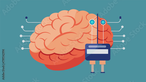 An implant embeds electrodes in the brain to assist with managing and reducing severe symptoms of autism spectrum disorder..