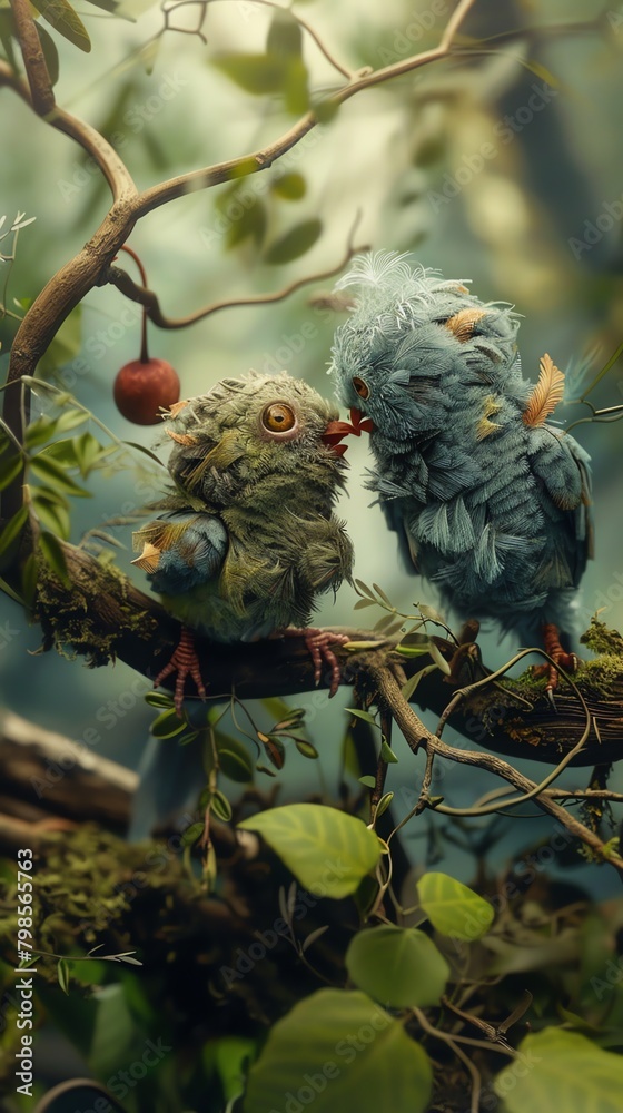 custom made wallpaper toronto digitalTransform classic literature characters into quirky, surrealistic birds-eye views, blending comedy moments with intricate macro photography techniques