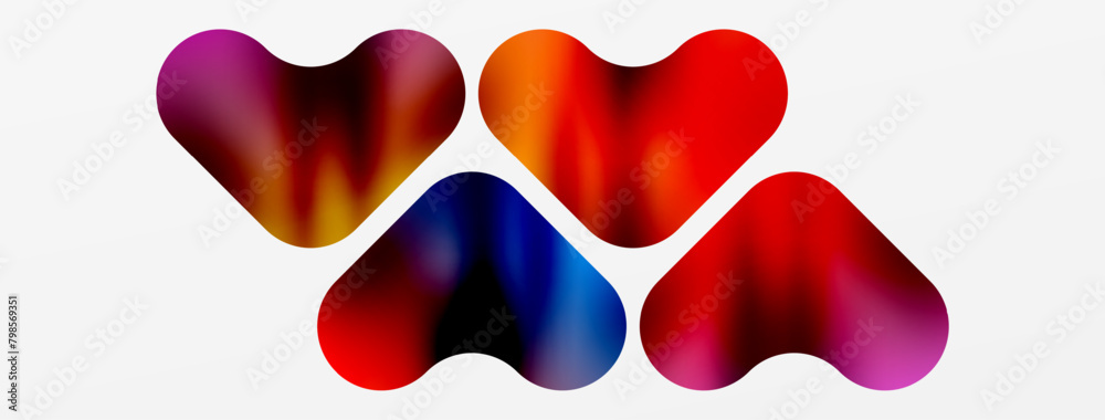 A symmetrical arrangement of colorful hearts in shades of purple, magenta, and violet on a white background, resembling facial expressions of joy on a mammal organism with purple eyewear A symmetrical arrangement of colorful hearts in shades of purple, magenta, and violet on a white background, resembling facial expressions of joy on a mammal organism with purple eyewear