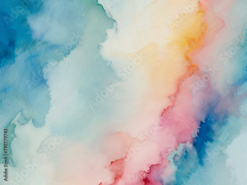 bright watercolor background 1