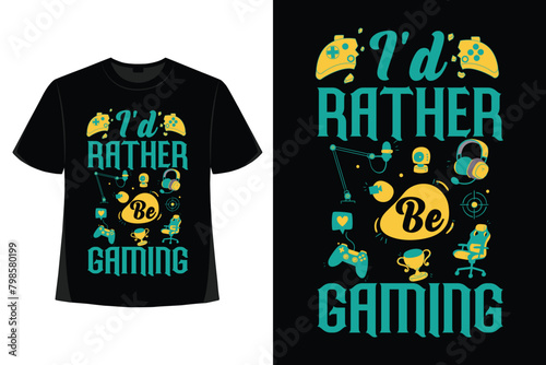 Gaming T-Shirt Design