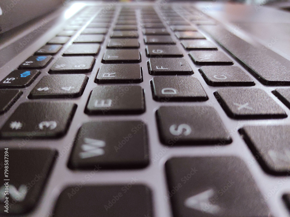 Elegant and unique laptop keyboard