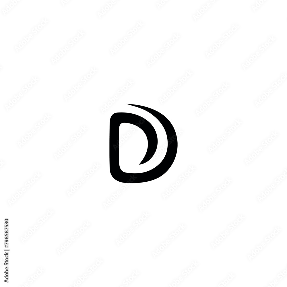 D logo design vector v9 D logo design vector v9