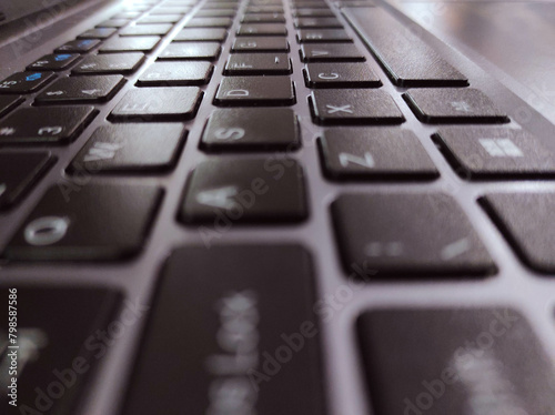 Elegant and unique laptop keyboard