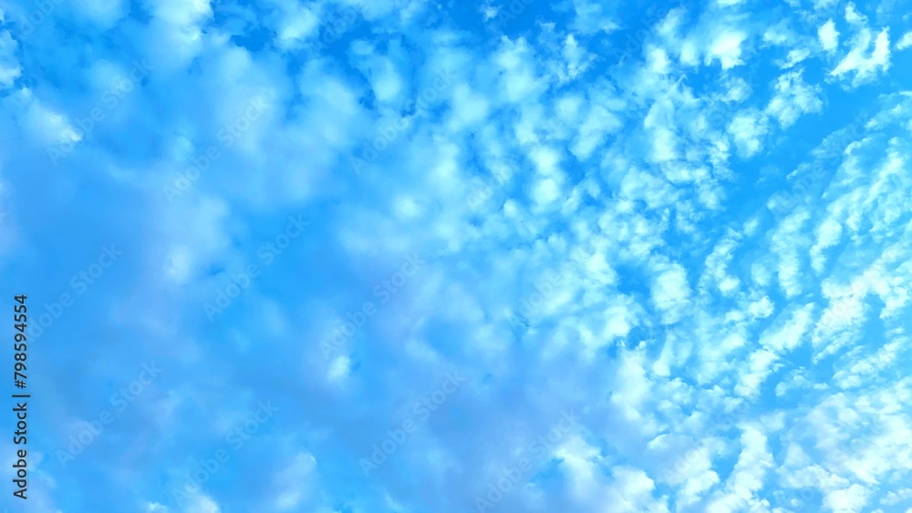 The background is a beautiful blue sky lined with clouds. The sun is setting. The background is a beautiful blue sky lined with clouds. The sun is setting.