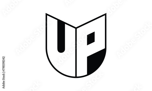 UP initial letter bat icon gaming logo design vector template. batman logo, sports logo, monogram, polygon, war game, symbol, playing logo, abstract, fighting, typography, icon, minimal, wings, battle