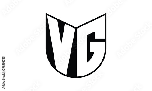 VG initial letter bat icon gaming logo design vector template. batman logo, sports logo, monogram, polygon, war game, symbol, playing logo, abstract, fighting, typography, icon, minimal, wings, battle