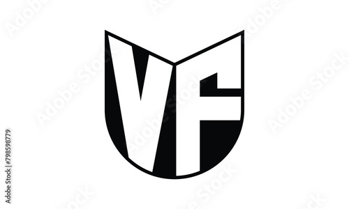 VF initial letter bat icon gaming logo design vector template. batman logo, sports logo, monogram, polygon, war game, symbol, playing logo, abstract, fighting, typography, icon, minimal, wings, battle