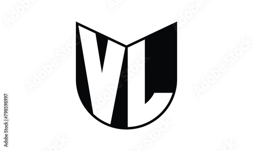 VL initial letter bat icon gaming logo design vector template. batman logo, sports logo, monogram, polygon, war game, symbol, playing logo, abstract, fighting, typography, icon, minimal, wings, battle