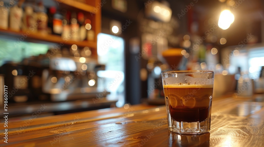 Espresso Shot at Bar Espresso Shot at Bar