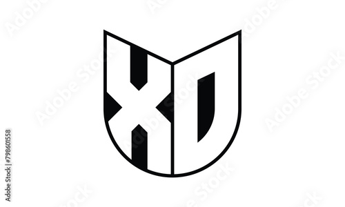 XO initial letter bat icon gaming logo design vector template. batman logo, sports logo, monogram, polygon, war game, symbol, playing logo, abstract, fighting, typography, icon, minimal, wings, battle