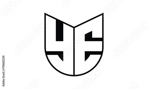 YE initial letter bat icon gaming logo design vector template. batman logo, sports logo, monogram, polygon, war game, symbol, playing logo, abstract, fighting, typography, icon, minimal, wings, battle