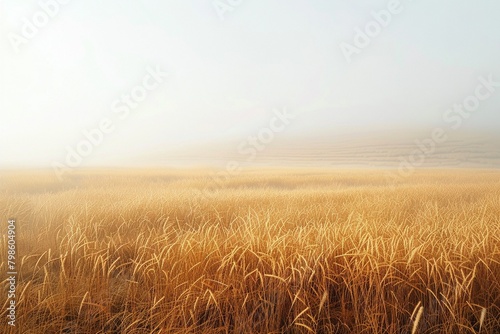 A vertical background of autumn dry grass in the morning fog, evoking a serene and mystical atmosphere 8K , high-resolution, ultra HD,up32K HD