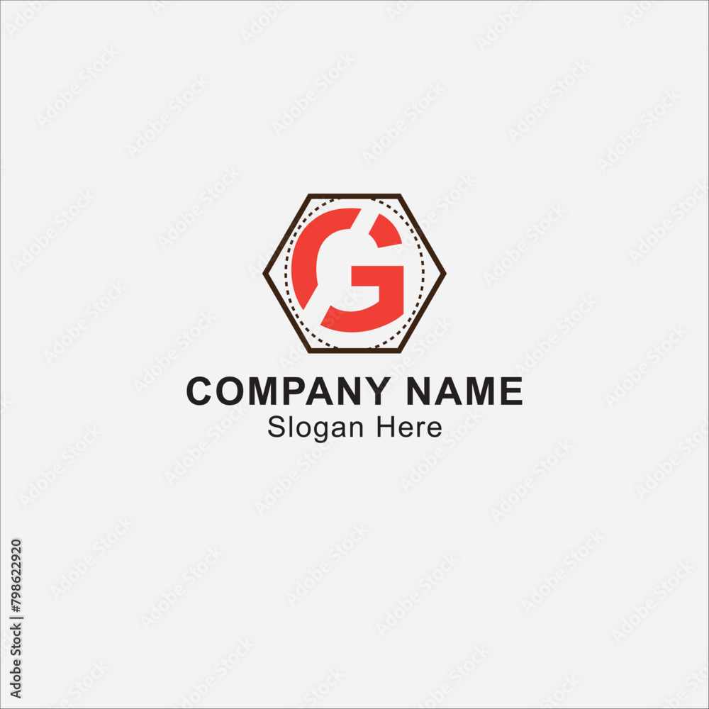 Initial letter G logo design, G logo. Initial letter G logo design, G logo.