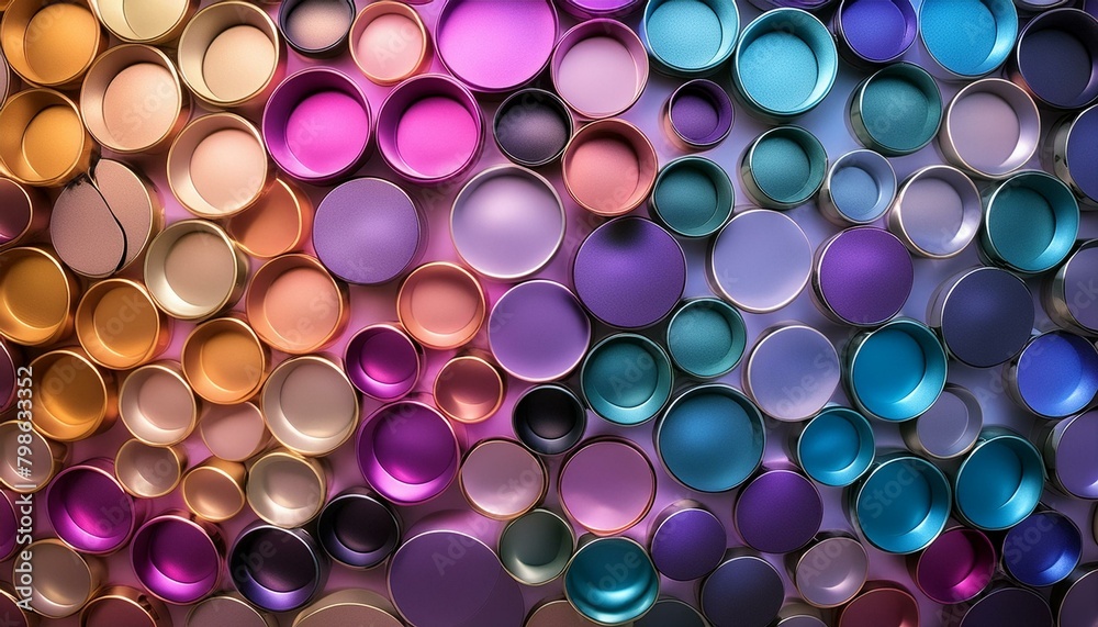 Spectral Dance: A Kaleidoscope of Colorful Circles in a Dynamic Abstract Background Spectral Dance: A Kaleidoscope of Colorful Circles in a Dynamic Abstract Background