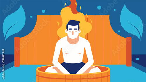 Slowly sinking into the warmth of the sauna feeling the heat trate deep down providing temporary respite from the constant stinging of neuropathic.