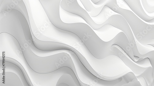 fondo abstracto. Textura de ondas blancas photo