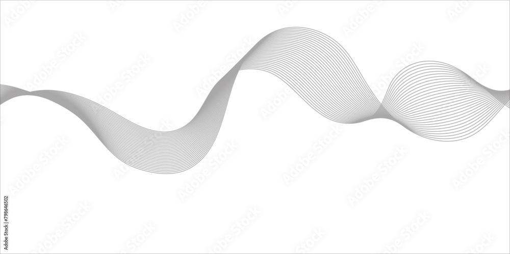 Fototapeta premium : Abstract liquid shapes, wave effect dotted gradient texture. Curve textures with halftone circular point isolated on white