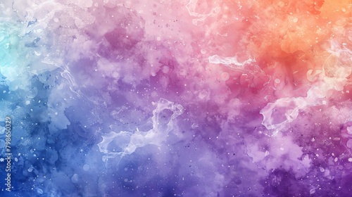 Vivid, colorful background with a mix of soft, blended colors and a subtle grainy texture, creating a holographic watercolor effect.