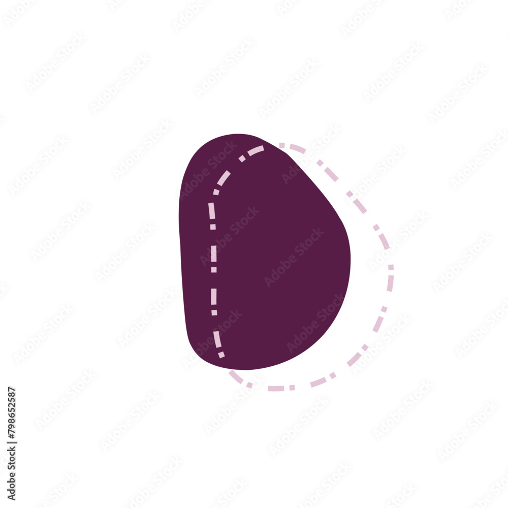 Blob shape line art Blob shape line art