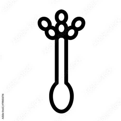 aspergillosis spores line style