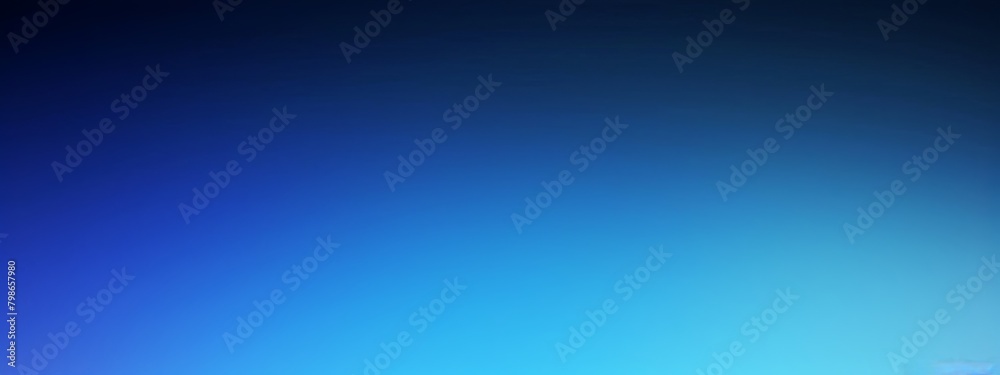 Obraz premium Abstract Blue Gradient Background, Smooth gradient from deep blue to purple.