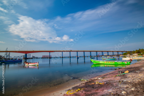 boats on the Sea.