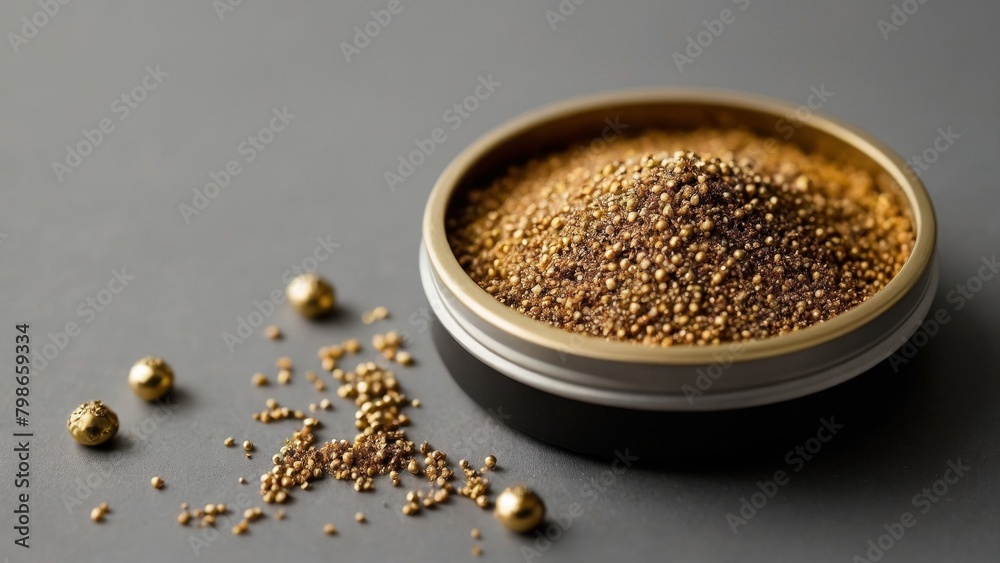 Luxurious caviar with gold. The most expensive caviar in the world. Luxurious caviar with gold. The most expensive caviar in the world.
