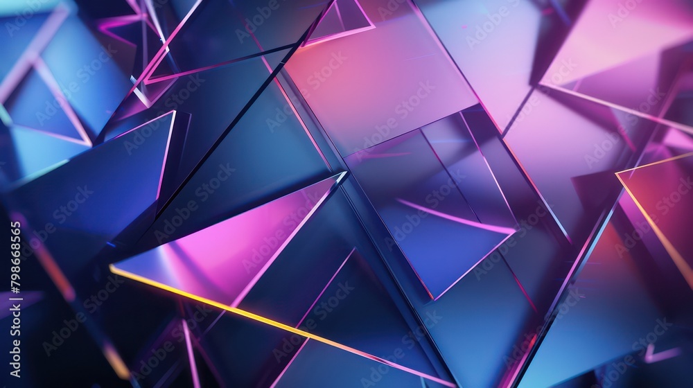 Gradient triangles background with 3D effect, Background pattern geometric pattern origami style wit, Abstract colorful geometric background.. Generated AI Gradient triangles background with 3D effect, Background pattern geometric pattern origami style wit, Abstract colorful geometric background.. Generated AI