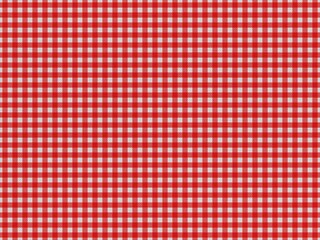 red white chequered tablecloth texture background